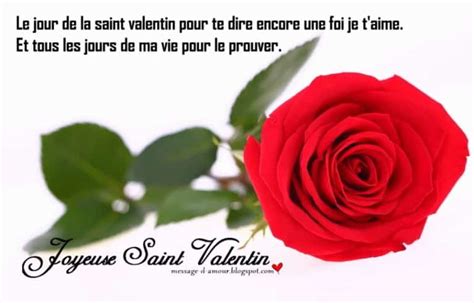 Joyeuse Saint Valentin ma chérie - Message d'amour