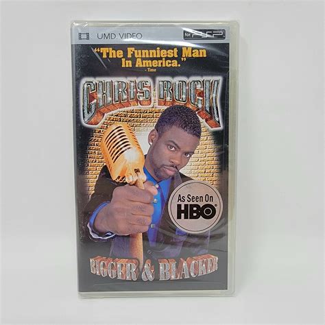 Chris Rock Bigger And Blacker (UMD Video PSP, 2005) Brand New Sealedの ...