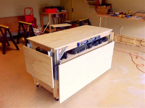 Mobile Workbench Plans PDF Woodworking