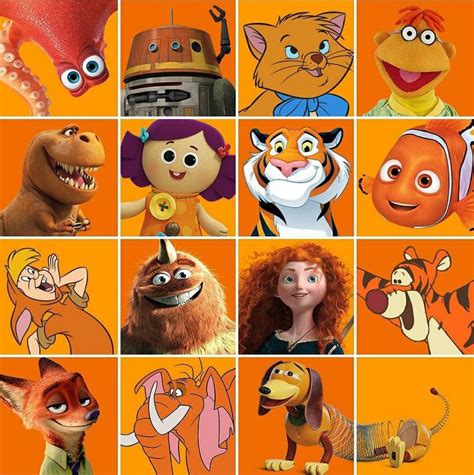 #disney #orange #colors | Disney zeichnungen, Disney, Zeichnungen