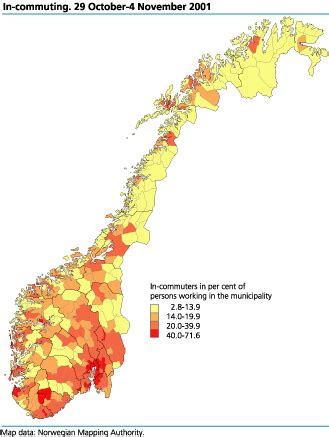 Population Map Of Norway ~ AFP CV