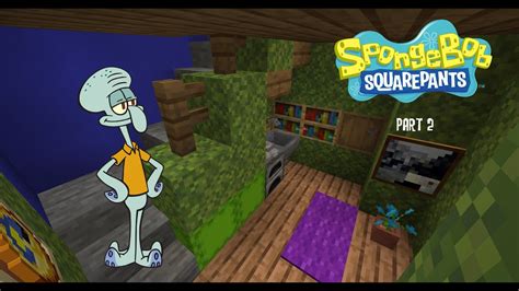 How To Build Squidward's House! | Minecraft Tutorial Part 2 - YouTube