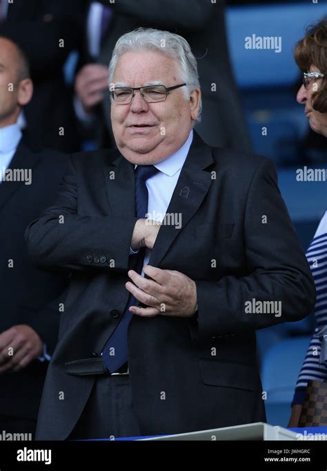 BILL KENWRIGHT EVERTON FC CHAIRMAN GOODISON PARK EVERTON ENGLAND 12 August 2017 Stock Photo - Alamy