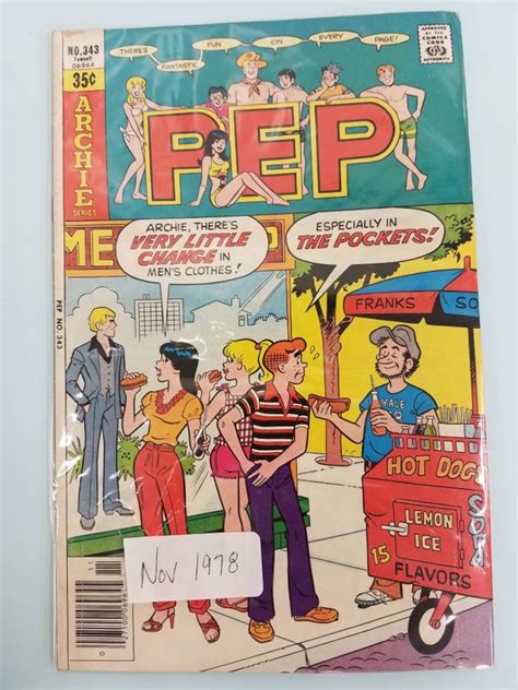 Vintage Pep Comic Book From the Archie Comic Book Series - Etsy