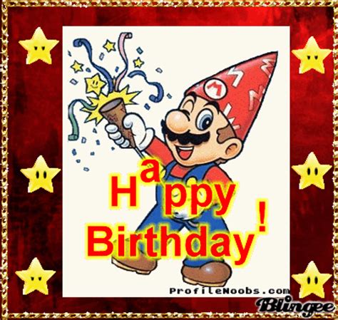 Mario birthday Picture #125513830 | Blingee.com