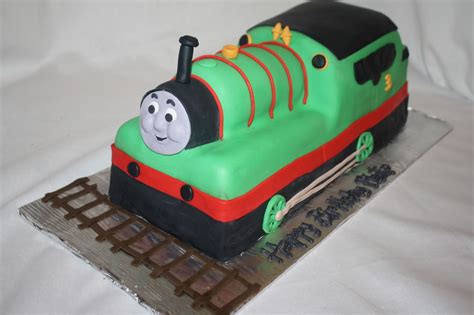 Hock Cakes LLC: Percy the Train cake