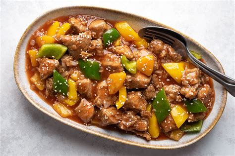 Sweet and Sour Pork With Pineapple Recipe