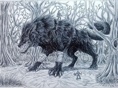 Giant Wolf by LNX123 on DeviantArt