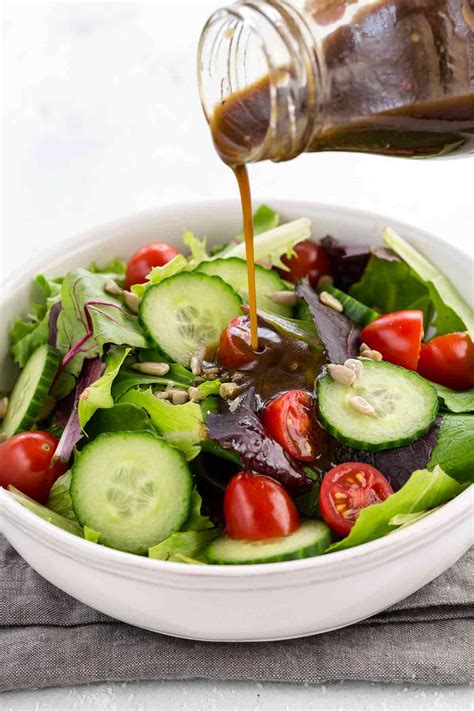 Homemade Balsamic Vinaigrette Dressing - Jessica Gavin