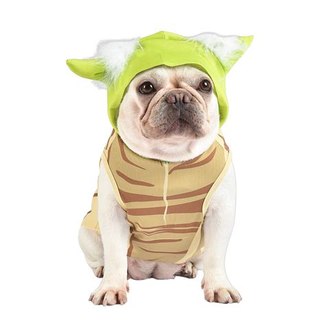 Buy Star Wars Yoda Costume for Dogs, Extra Large (XL) | Hooded and Comfortable Green Yoda Dog ...