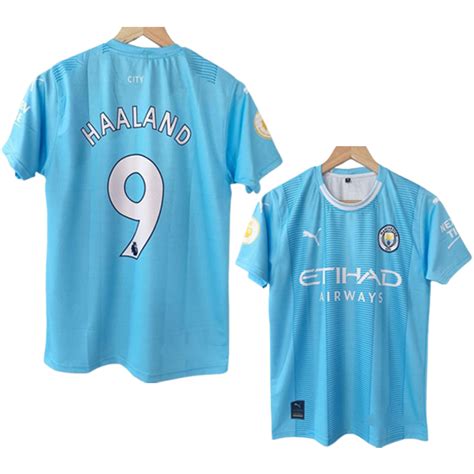 Manchester City 2023-24 Erling Haaland Jersey - Cyberried Store