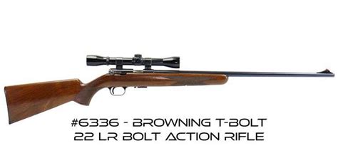 Browning T-Bolt 22 Lr Bolt Action Rifle - RES Auction Services