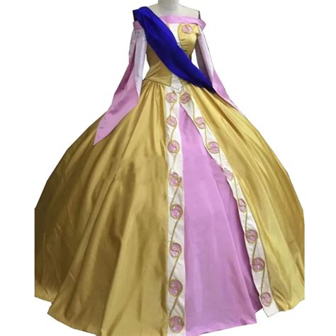 2018 Princess Anastasia Fancy Cosplay Dress Princess Cosplay Costume For Adult Women Halloween ...