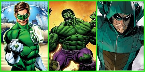 8 of the Best Green Comic Book Superheroes