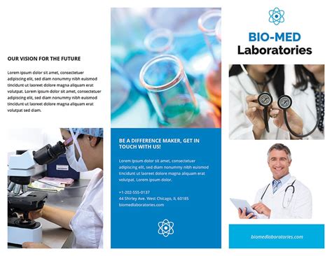 Scientific Brochure Template