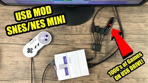 SNES Classic Usb Mod Add More Storage SNES/NES Mini | Snes classic, Mini, Usb