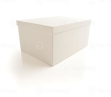 White Box with Lid Isolated on Background 16355353 Stock Photo at Vecteezy