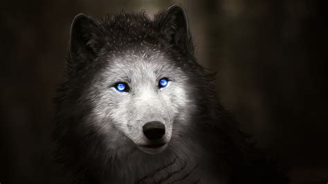 Wolf with Blue Eyes Wallpapers | HD Wallpapers | ID #25058