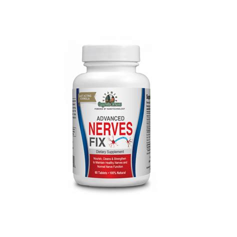 Nerves Fix - 60 Tablets - Nervous System - 100% Natural Dietary Supplement - Walmart.com ...