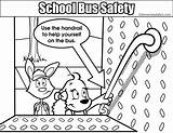 Coloring School Bus Safety sketch template