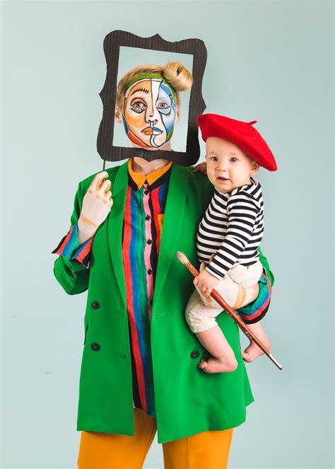 Picasso and Painting mommy and me Halloween Costume Costume Halloween ...