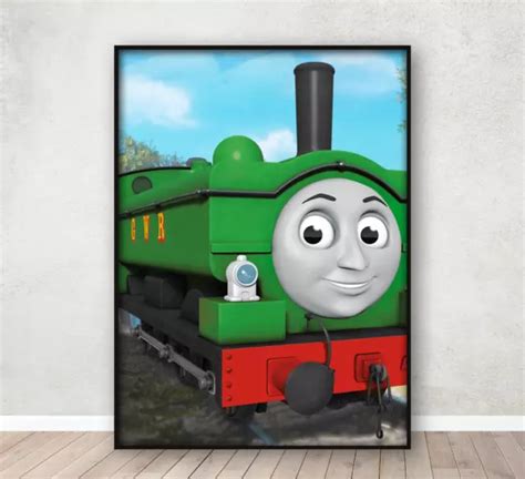 THOMAS & FRIENDS Duck Poster Children's Bedroom Wall Art Print A4 ...