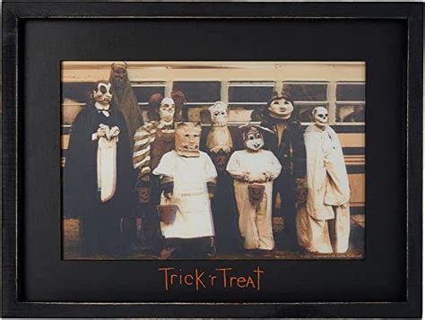 Spirit Halloween Trick 'r Treat Bus Framed Picture in 2022 | Trick r ...