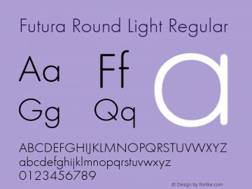 Futura Round SH-Font Family Search-Fontke.com For Mobile