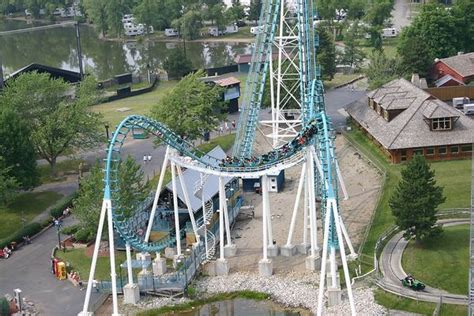 Boomerang Roller Coaster Photos, Six Flags Darien Lake