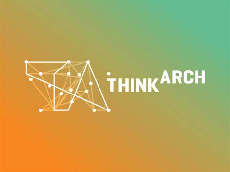 Think Arch architecture competition logo design, #tbt 2012 by Alex Tass, logo designer on Dribbble