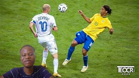 Zinedine Zidane Skills and Goals Reaction - YouTube