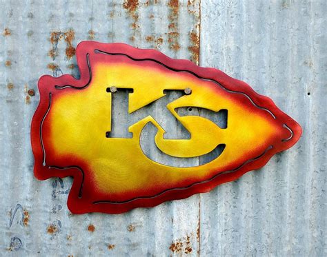 Kansas City Chiefs Arrowhead KC Decor | Etsy