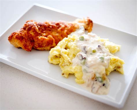 Chicken Fried Chicken with Mashed Potatoes and Gravy Recipe