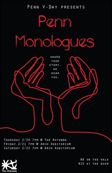 The Rotunda - Penn's 2020 V-Day Movement Pres. Penn Monologues