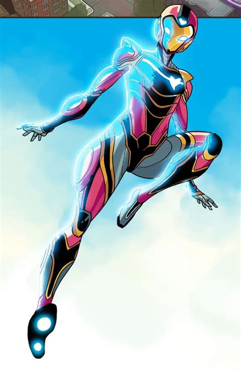 IRONHEART 5 by LucianoVecchio on DeviantArt | Iron heart marvel, Marvel comic universe, Drawing ...