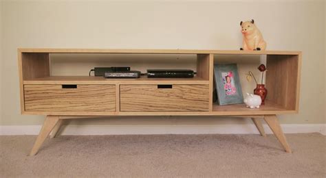 Mid Century Modern Media Console : r/woodworking