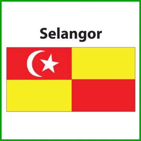 Bendera Negeri Selangor (Selangor Flag) | Shopee Malaysia