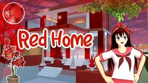 Red Home || Sakura School Simulator - YouTube