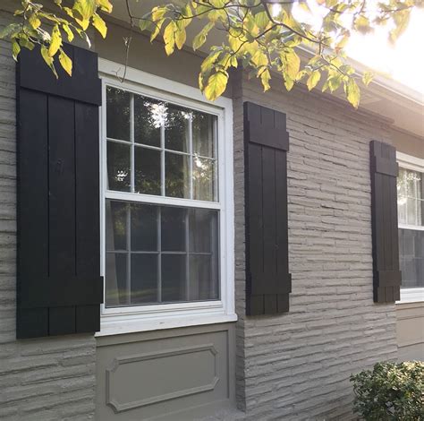 DIY: Outdoor Shutters - Mindfully Gray