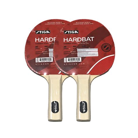 Stiga Hardbat Premium Ping Pong Paddles - Package of 2 - T1212 | eBay