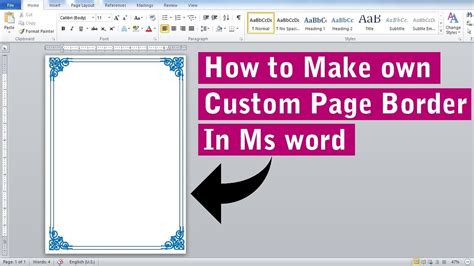 Decorative Page Borders For Microsoft Word 2007 | Review Home Decor