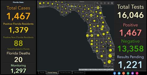 Florida COVID-19 Deaths Now Stand At 20 | Health News Florida