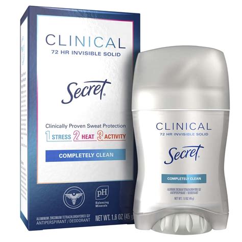 Clinical Strength Invisible Solid Antiperspirant Deodorant | Secret