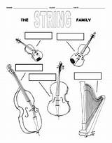 INSTRUMENT COLORING PAGES ORCHESTRA By Music With Jamie Eisler  TpT sketch template