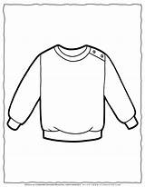 Clothes Coloring Page  Home sketch template