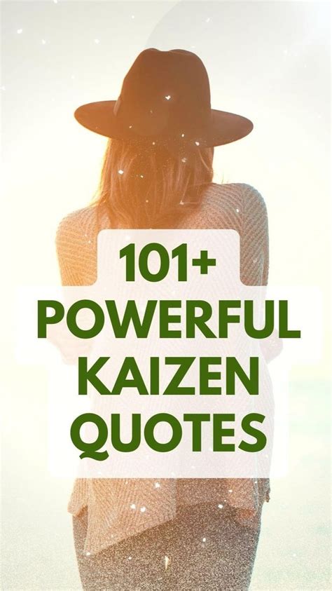 101+ Powerful Kaizen Quotes | Motivational quotes, Inspirational quotes, Quotes