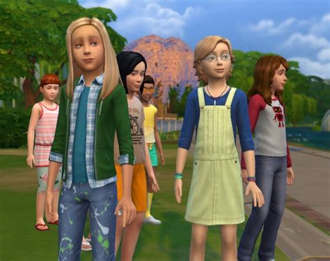 Sims 4 ATF Children Mod