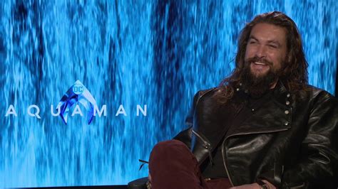 JASON MOMOA | AQUAMAN INTERVIEW - YouTube