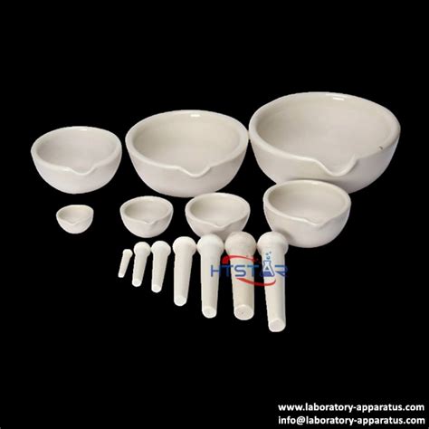 Mortar & Pestle Porcelain Lab Ceramic Product Sciencetific Instrument ...