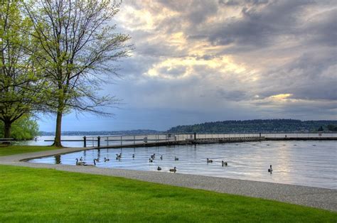 Sunset at Gene Coulon Memorial Beach Park | Photo spots, Location photography, Hdr photos